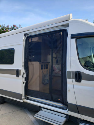 07-2024 Mercedes Sprinter Side Sliding Door Insect Screen