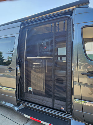 07-2024 Mercedes Sprinter Side Sliding Door Insect Screen