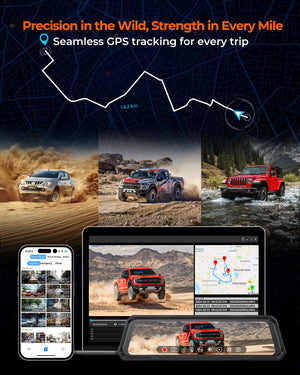 Acumen Legend 3ch Waterproof Mirror DVR Switching System with 8-Gang in-Car Power Solid-State Switch Control Box