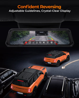 Acumen Legend 3ch Waterproof Mirror DVR Switching System with 8-Gang in-Car Power Solid-State Switch Control Box