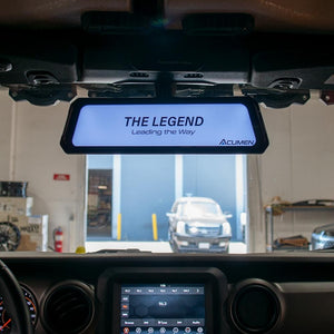 Acumen Legend 3ch Waterproof Mirror DVR Switching System with 8-Gang in-Car Power Solid-State Switch Control Box