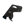 Black metal component with 'AIR' marking on a white background