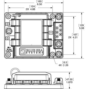 Blue Sea 7748 SafetyHub 150 Fuse Box