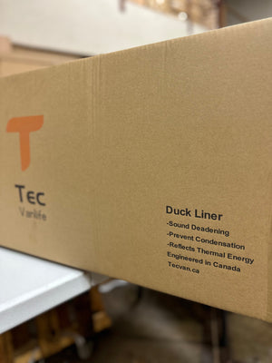 Tec Vanlife Advanced Camper Van Insulation & Soundproofing - Duck Liner