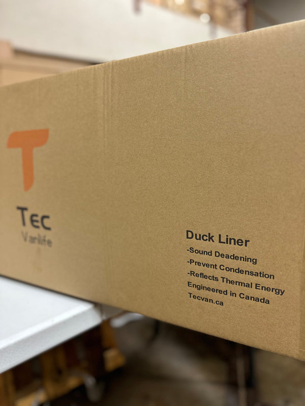 Tec Vanlife Advanced Camper Van Insulation & Soundproofing - Duck Liner