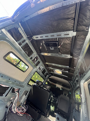 Sprinter 144 Van Ceiling Support Structural Kit