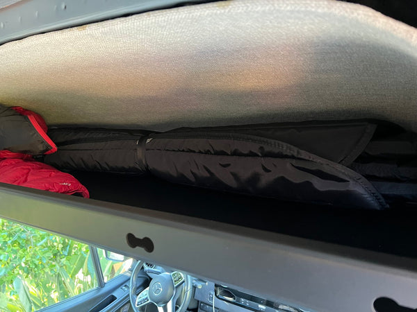 Moonraker Design Sprinter Van Headliner Shelf