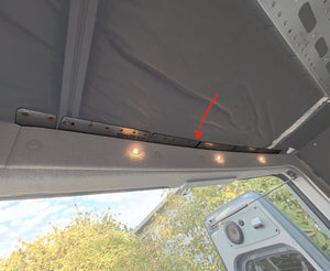 Sprinter Van Front & Rear Ceiling Transition Bracket Kit
