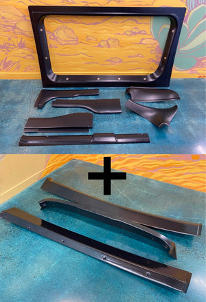 Terrawagen Tidy Trim Bundle for Sprinter Vans | Full Front + Rear Interior Finishing Kit