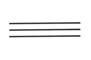 Tec Vanlife Flanged Recessed L-Track - Anodized Black