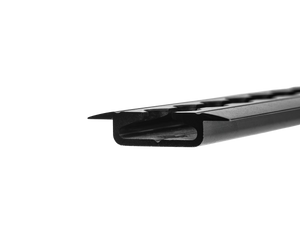 Tec Vanlife Flanged Recessed L-Track - Anodized Black