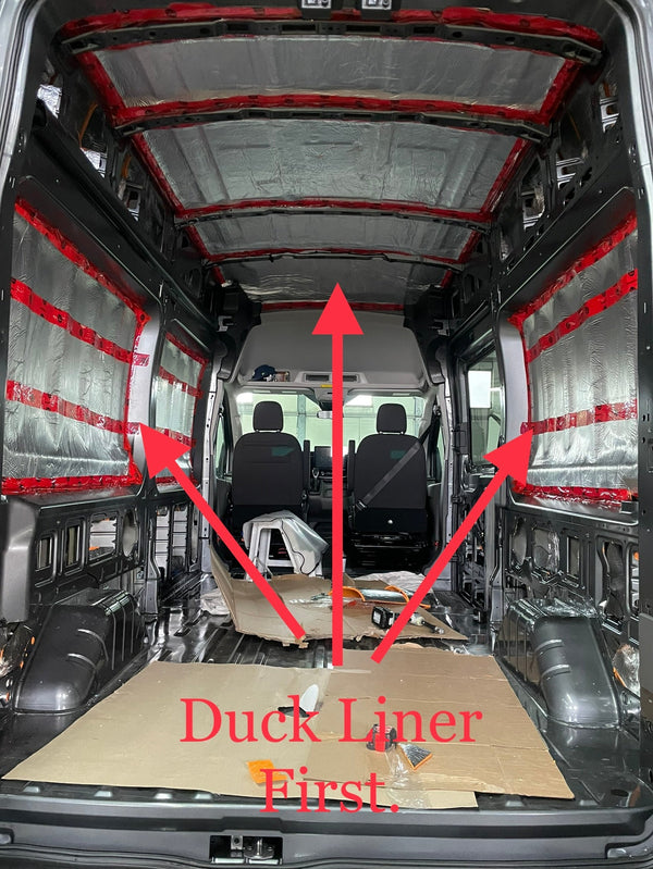 Tec Vanlife Advanced Camper Van Insulation & Soundproofing - Duck Liner