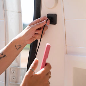 Scanstrut TILE USB-A/USB-C Interior Charging Socket - 12/24V - Black Bezel